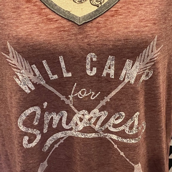 “Will Camp for Smores” tee - Picture 1 of 3